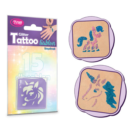 TY50156 • Lovak és Unikornisok sablon szett - 15 db-os
