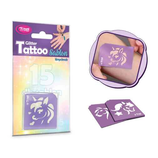 TY50156 • Lovak és Unikornisok sablon szett - 15 db-os