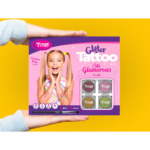 TY50182 • Glamorous csillámtetoválás szett