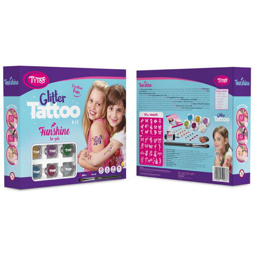 TY50183 • Funshine csillámtetoválás szett