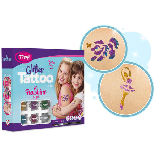 TY50183 • Funshine csillámtetoválás szett