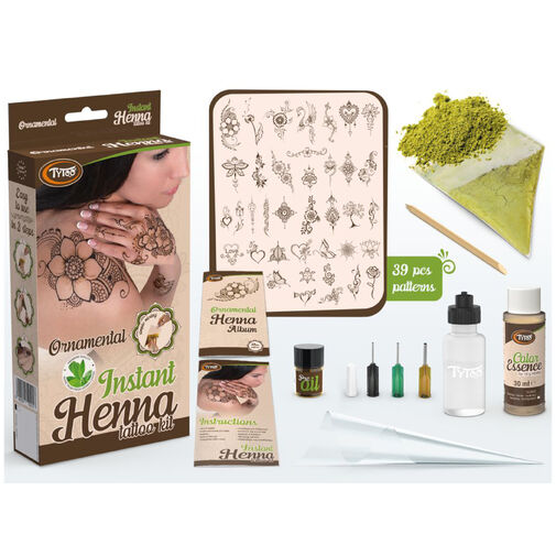 TY50201 • Istant Henna szett - Ornamental