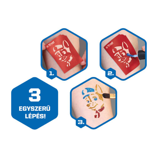 TY50209 • Mancs őrjárat sablon szett - 12 db-os