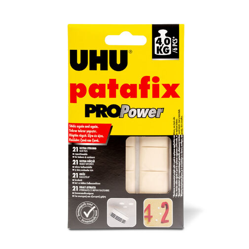 U40790 • Patafix PROPower - fehér gyurmaragasztó - 21 db / csomag